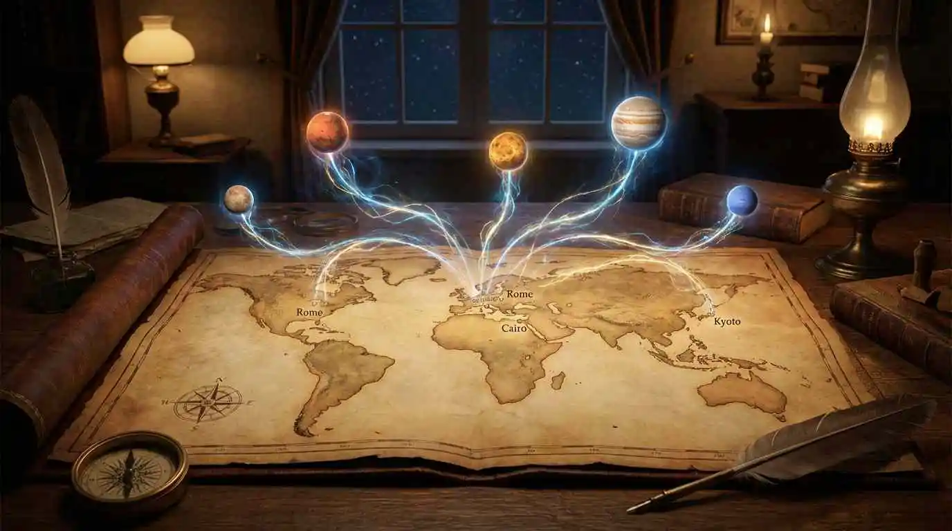 Guida Completa alla Lettura della Tua Mappa di Astrocartografia